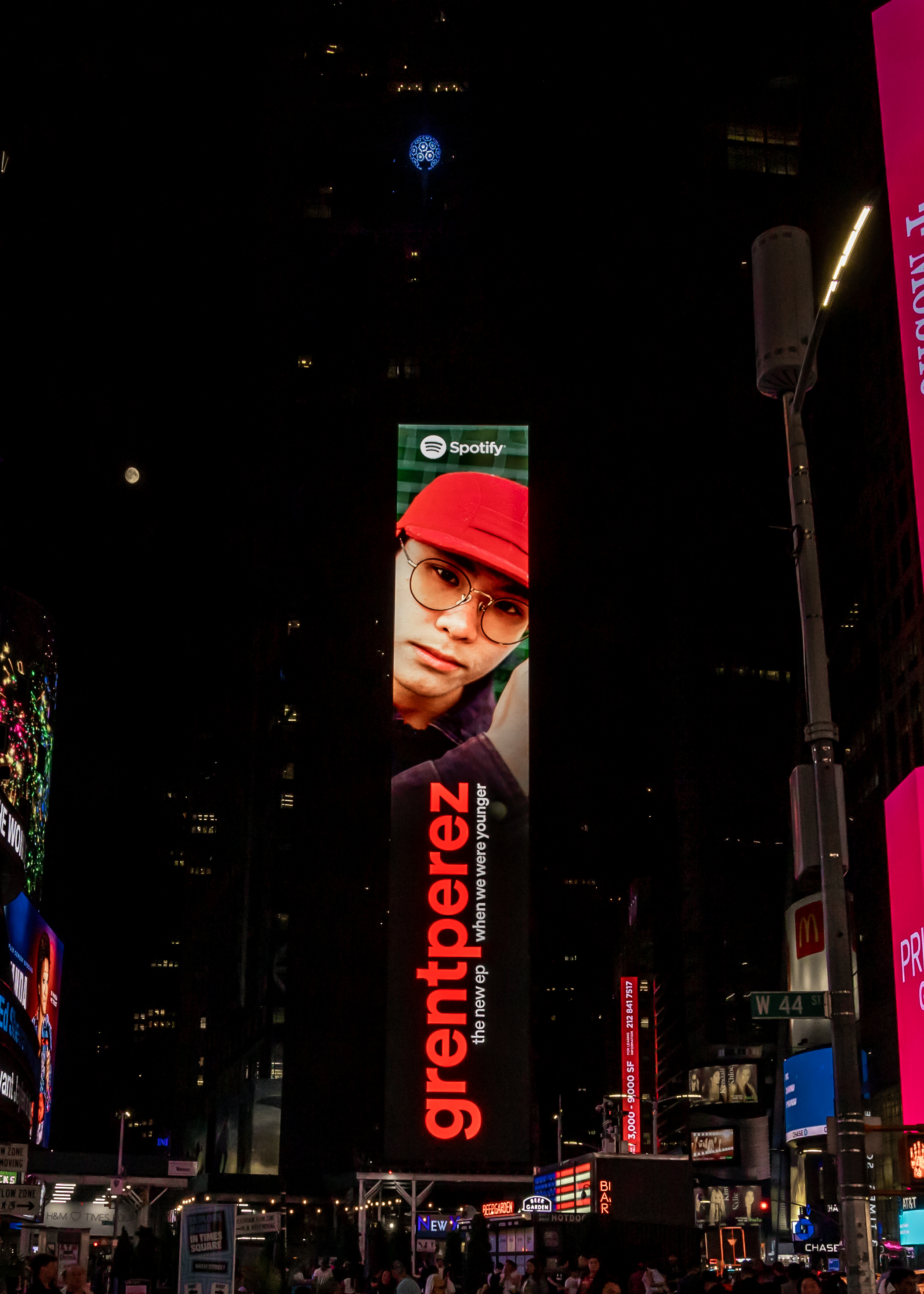 grentperez releases highly anticipated ‘When We Were Younger’ EP + features on Time Square billboard — Fast Friends
