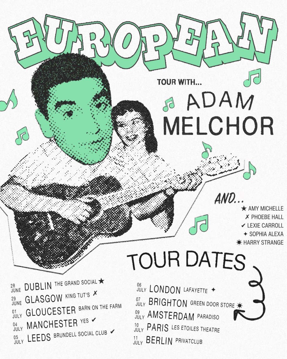 Sophia Alexa set to support Adam Melchor in London 6 July — Fast Friends