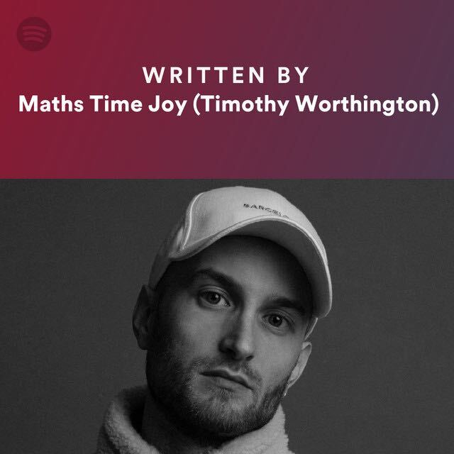 Spotify features Maths Time Joy with official songwriter page and "Written By" editorial playlist  — Fast Friends