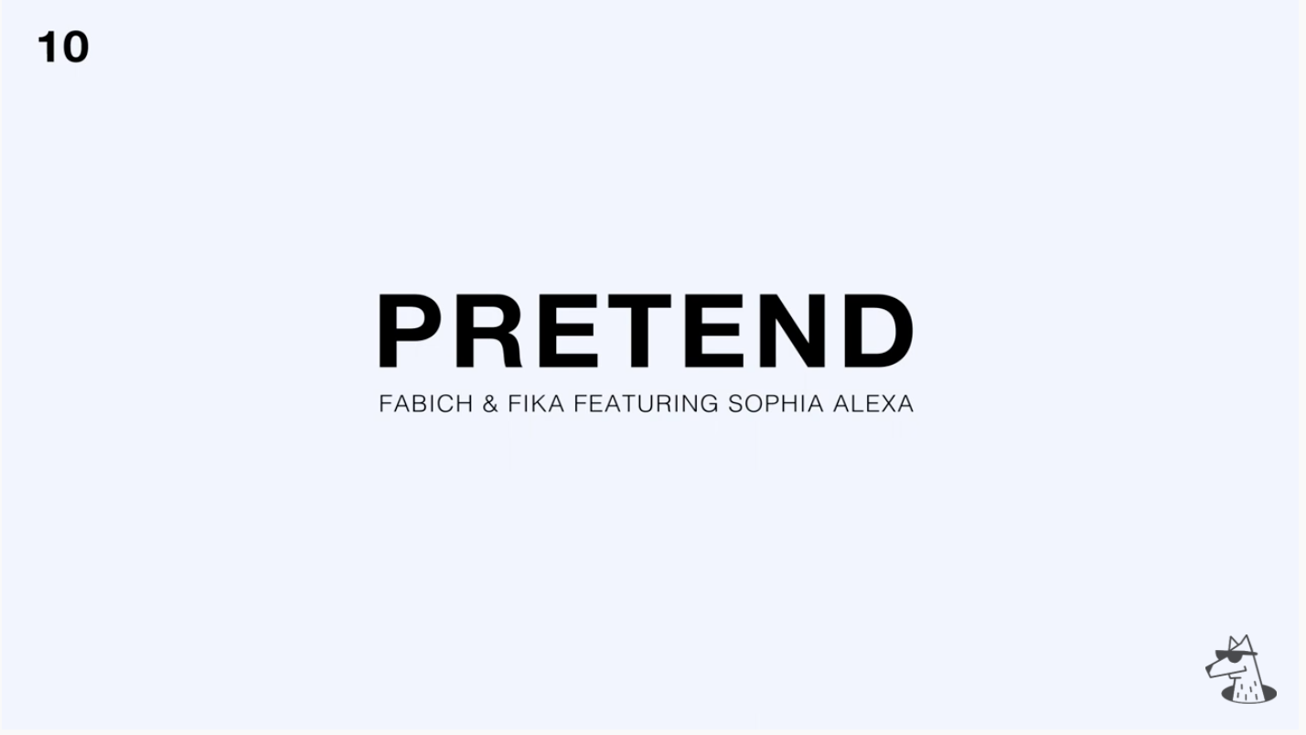 Sophia Alexa features on Fabich's new release "Pretend" — Fast Friends