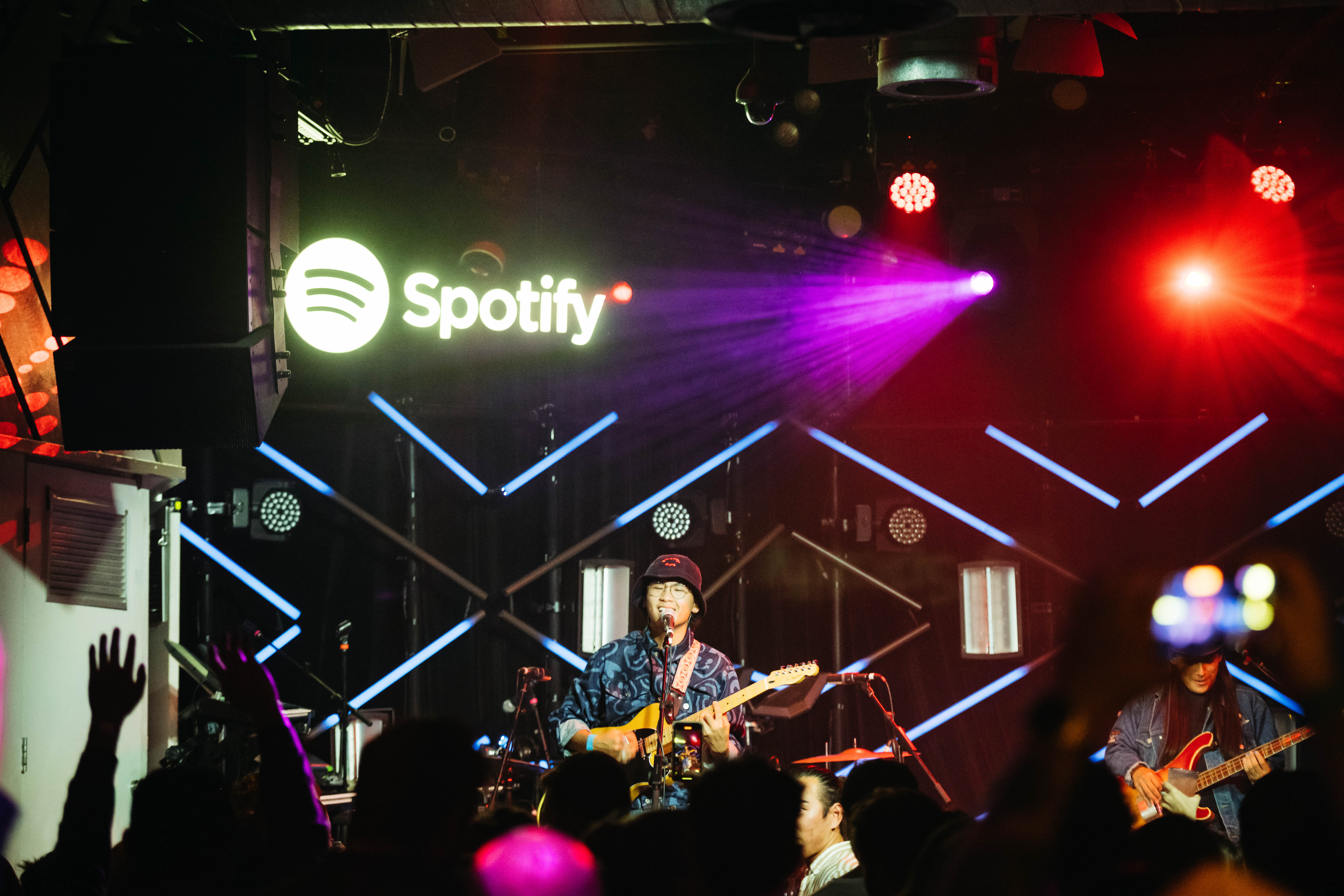 grentperez performs at the All Ears On You Spotify event — Fast Friends