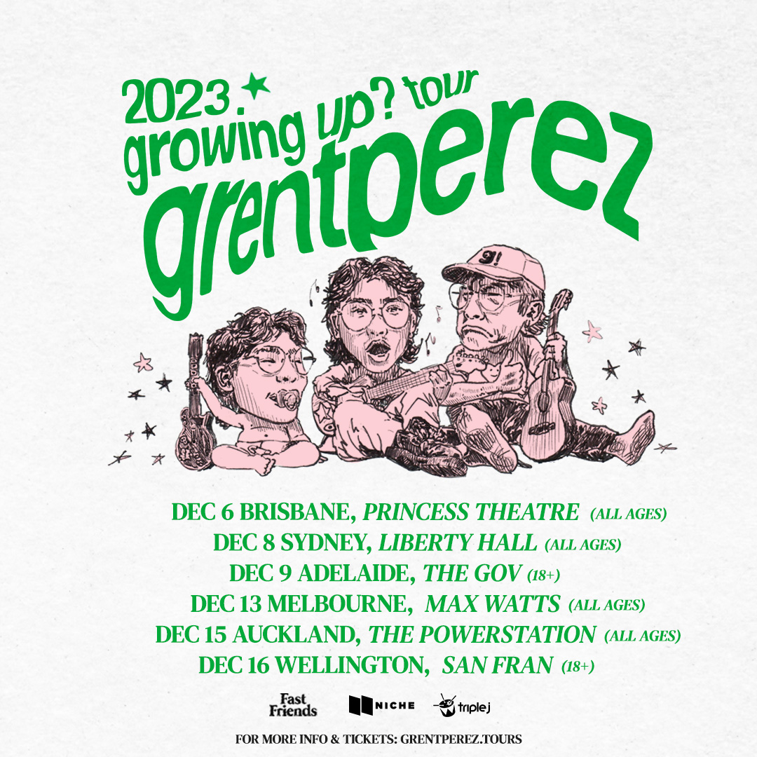 grentperez announces Australia/New Zealand shows following N.America tour venue upgrades — Fast Friends