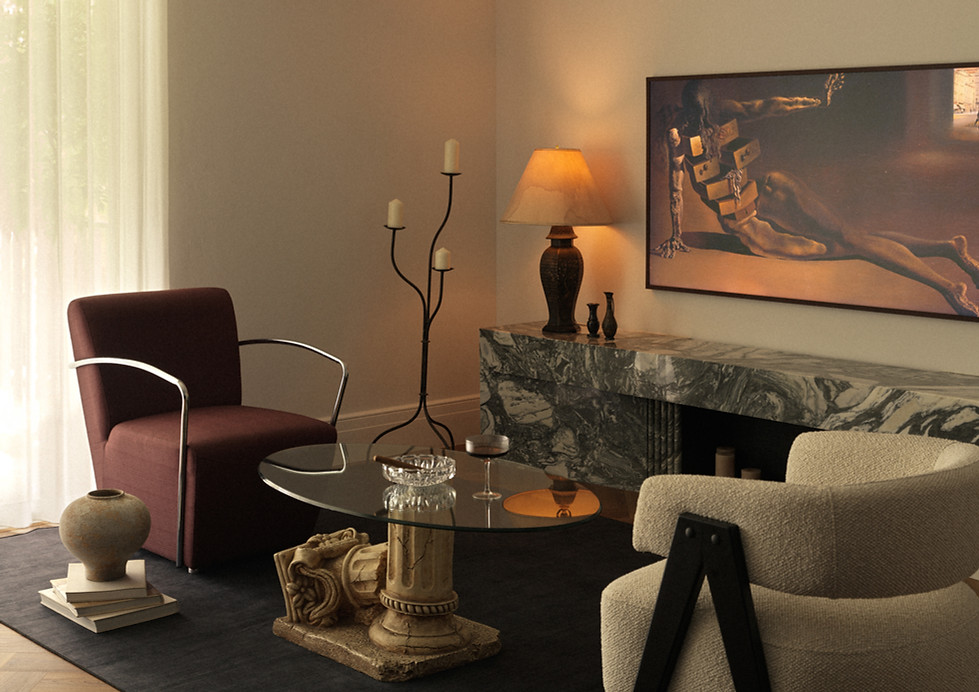 In this cinematic Singapore condominium, Studio Metanoia blends Parisian elegance with Southeast Asian materiality — marble, velvet, and oak compose a tactile, romantic interior where every gesture is soft, deliberate, and steeped in stillness.