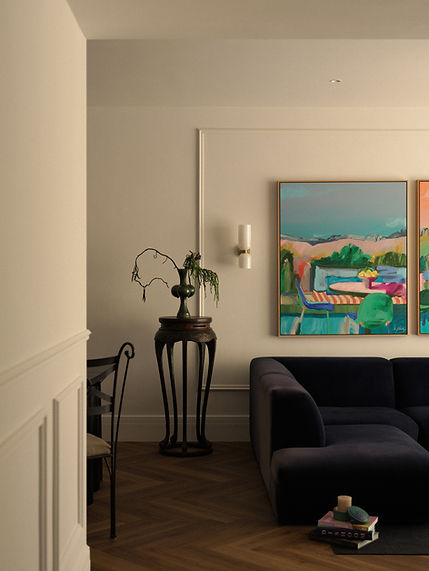 In this cinematic Singapore condominium, Studio Metanoia blends Parisian elegance with Southeast Asian materiality — marble, velvet, and oak compose a tactile, romantic interior where every gesture is soft, deliberate, and steeped in stillness.