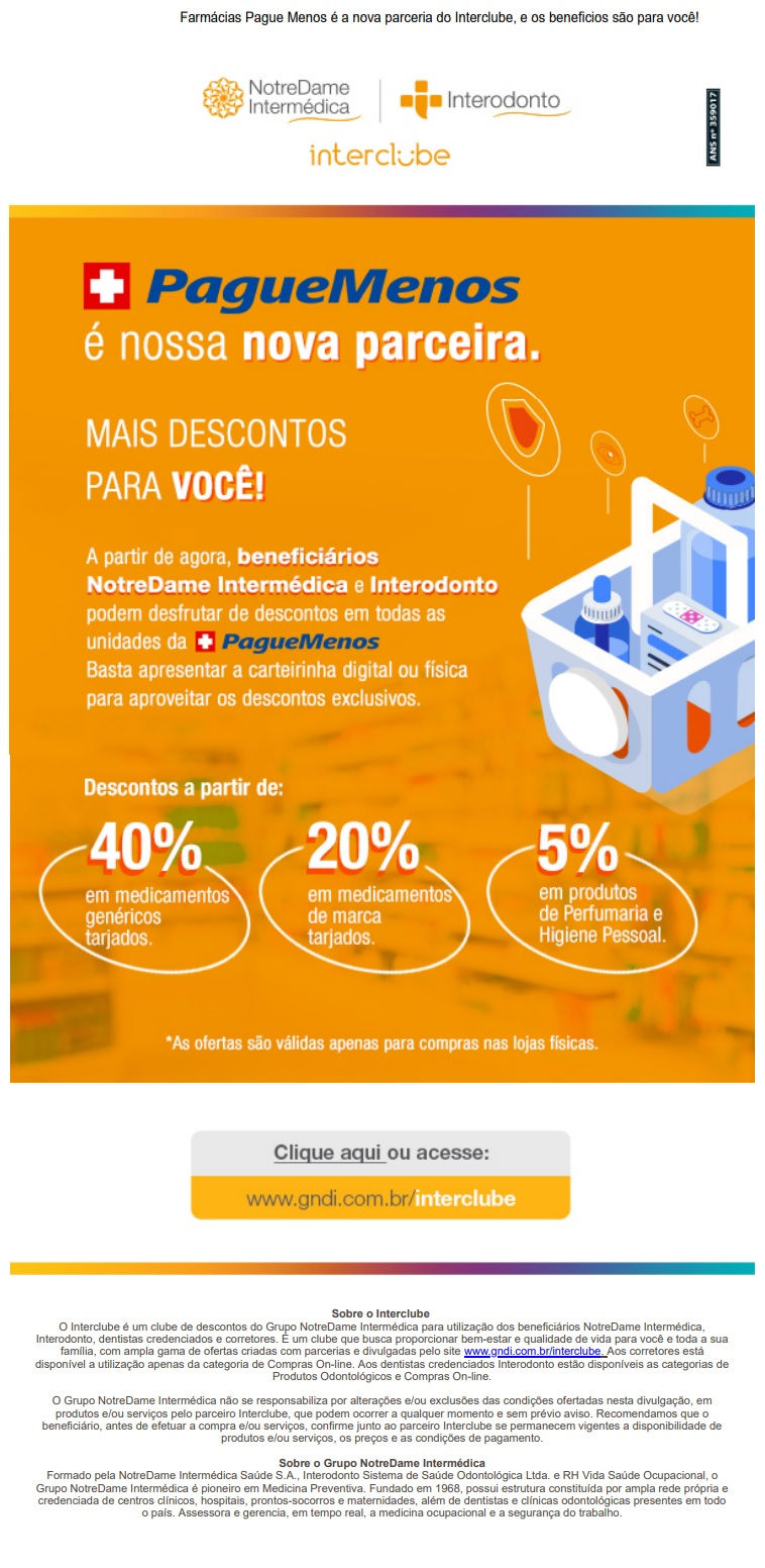 Plano de Saúde Intermédica, NotreDame, Interodonto