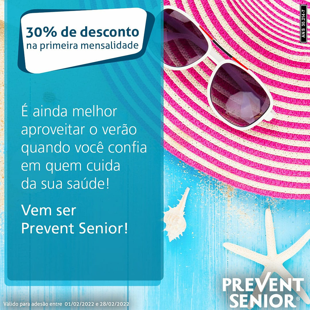 Prevent Senior com 30% de desconto