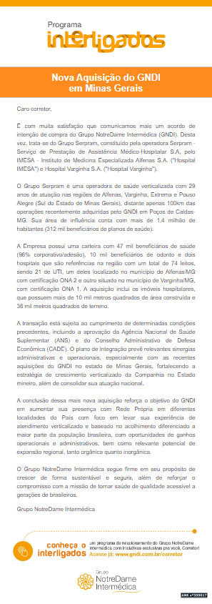 GNDI compra IMESA