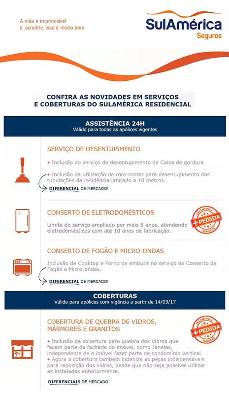 O SulAmérica Residencial está com novidades!
