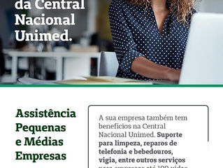 Conheça os Diferenciais da Central Nacional Unimed