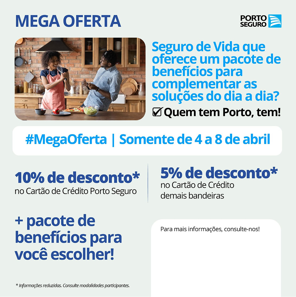 Porto Seguro Vida Com Desconto