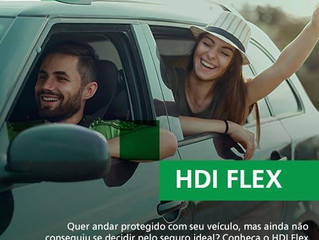 HDI FLEX - Liberdade e proteção no Seguro de Automóvel!