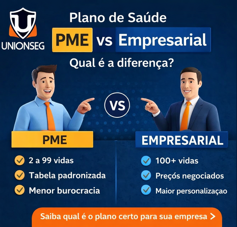 Plano de Saúde PME vs Empresarial: Qual a Diferença e Qual Escolher para Sua Empresa?