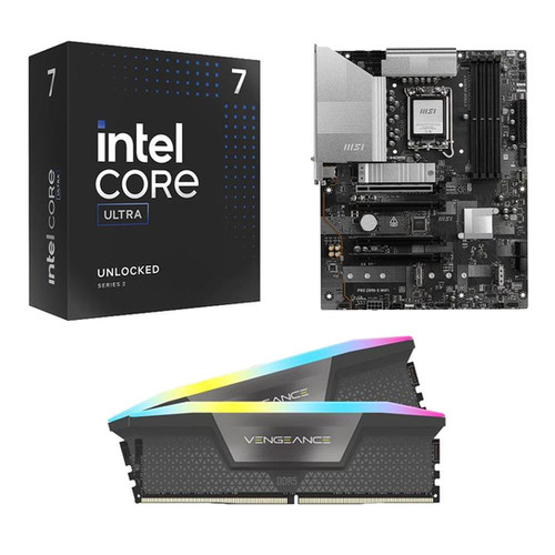 Intel Ultra 7 265K, MSI Z890-S Pro WiFi 1851, Corsair RGB 32GB