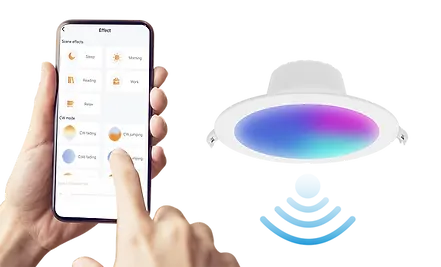  HEC Kong smart SMD Downlight.  SMART-LIGHTING PRODUCTS SMART-LIGHTING PRODUCTS 1/4 SMART-LIGHTING PRODUCTS Smart home 