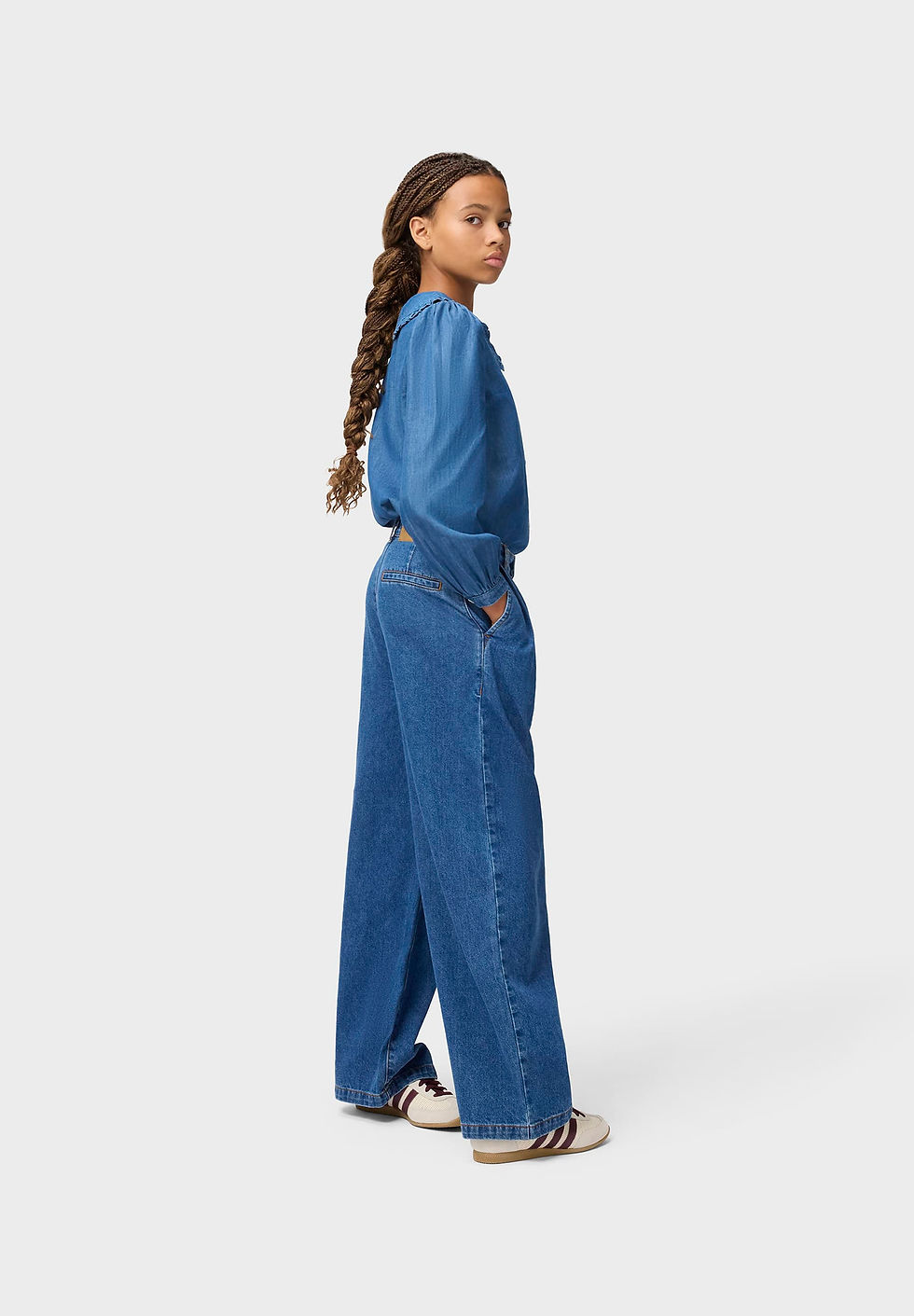 Thumbnail: Aeisha Blue Denim Pant