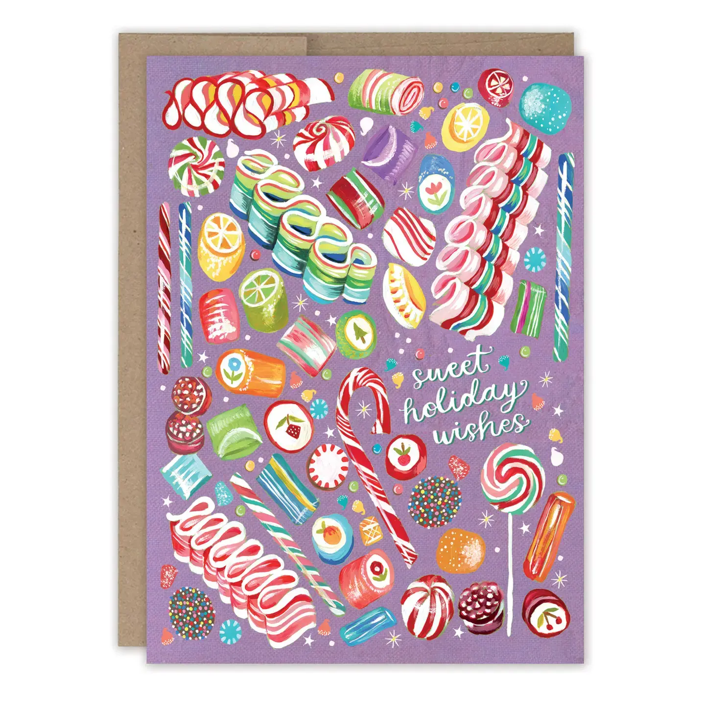 Sweet Candy Holiday Card