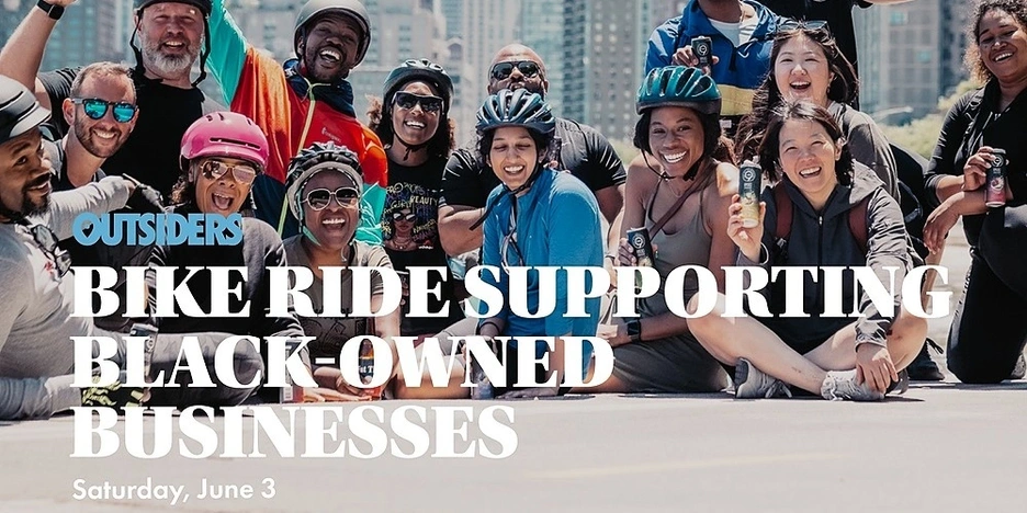 Outsiders- Bike Ride Supporting Black Owned Businesses