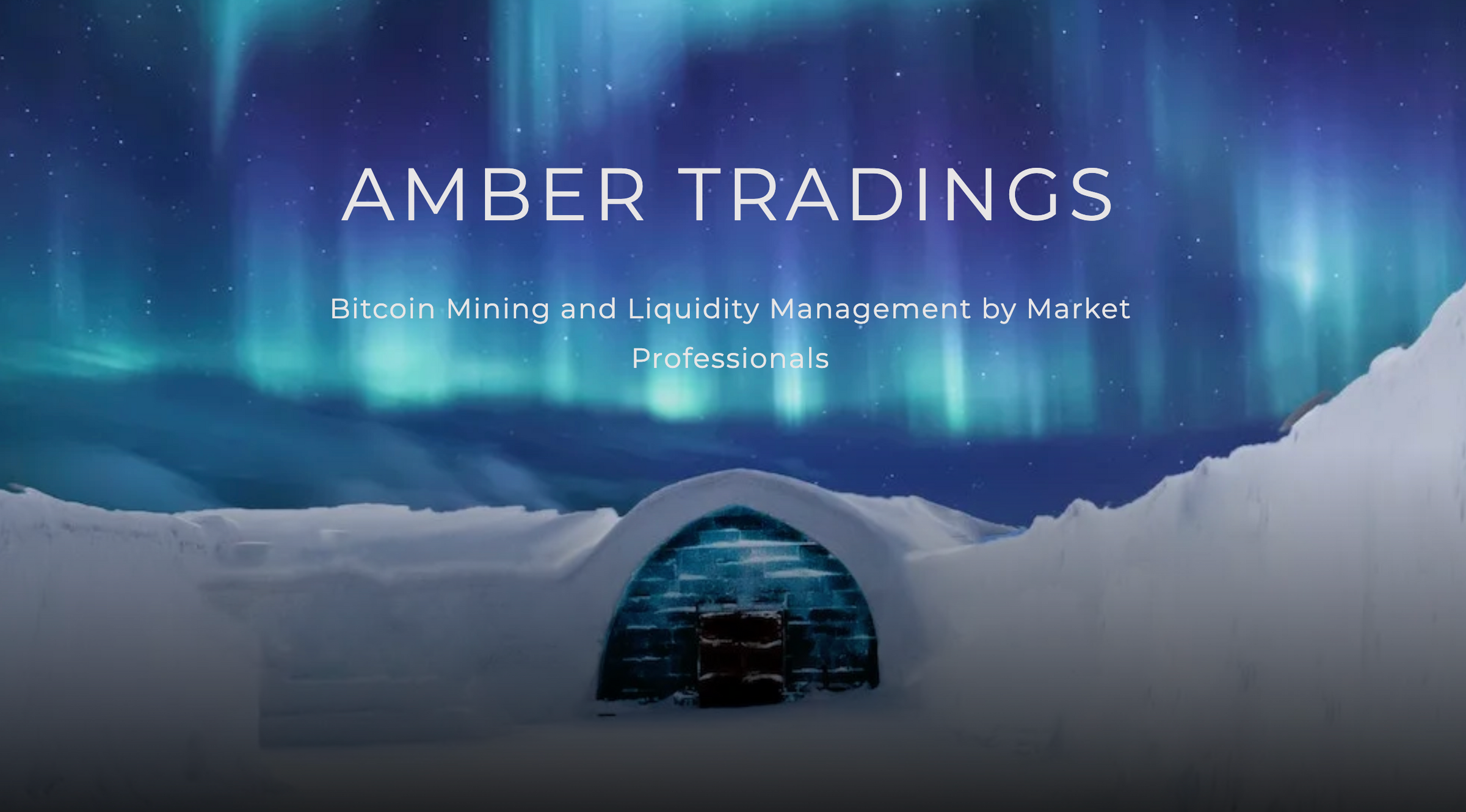 Amber Tradings - Trading and Mining Bitcoin