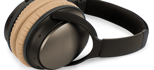Black and Brown Headphones