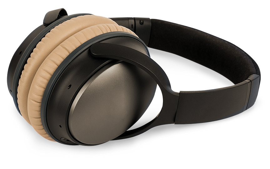 Black and Brown Headphones