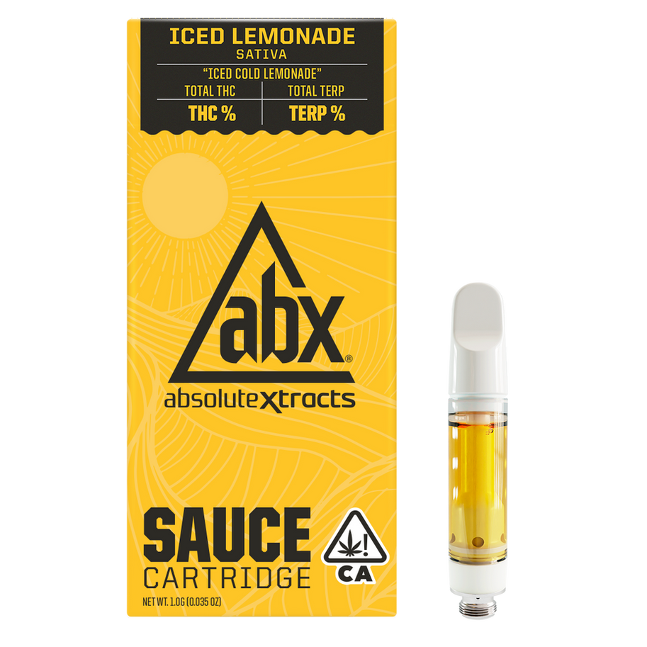 ABX Iced Lemonade sauce cartridge 1 gram Sativa