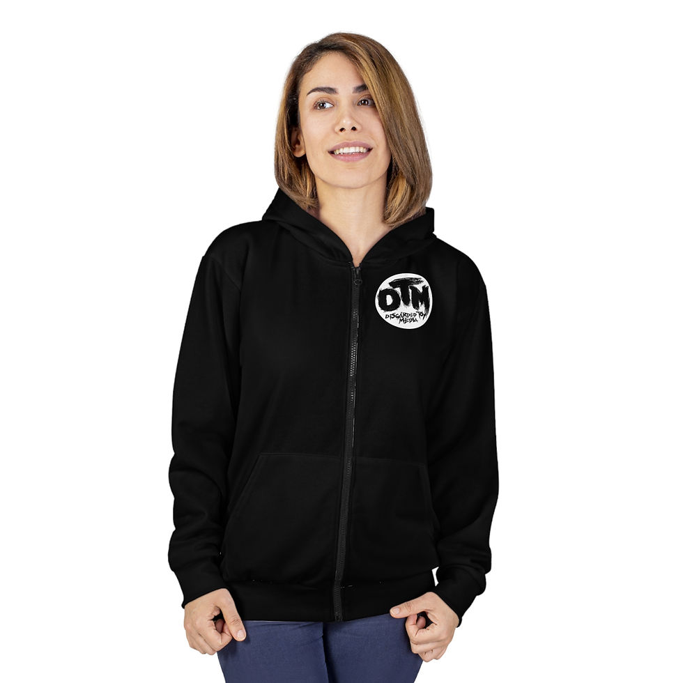 Thumbnail: Goth Inc. - Gomez/DTM Logo - Zip Hoodie