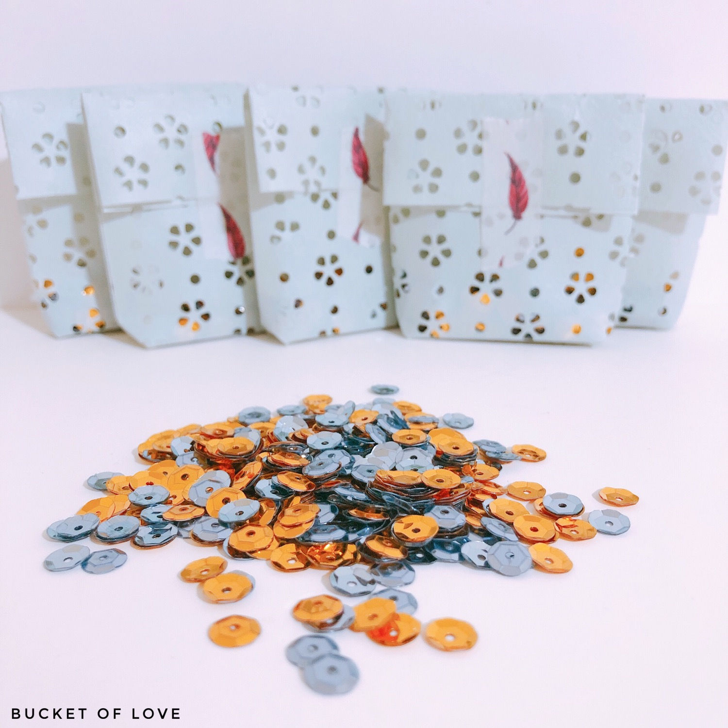 GLITTER BAG - Gold and Silver