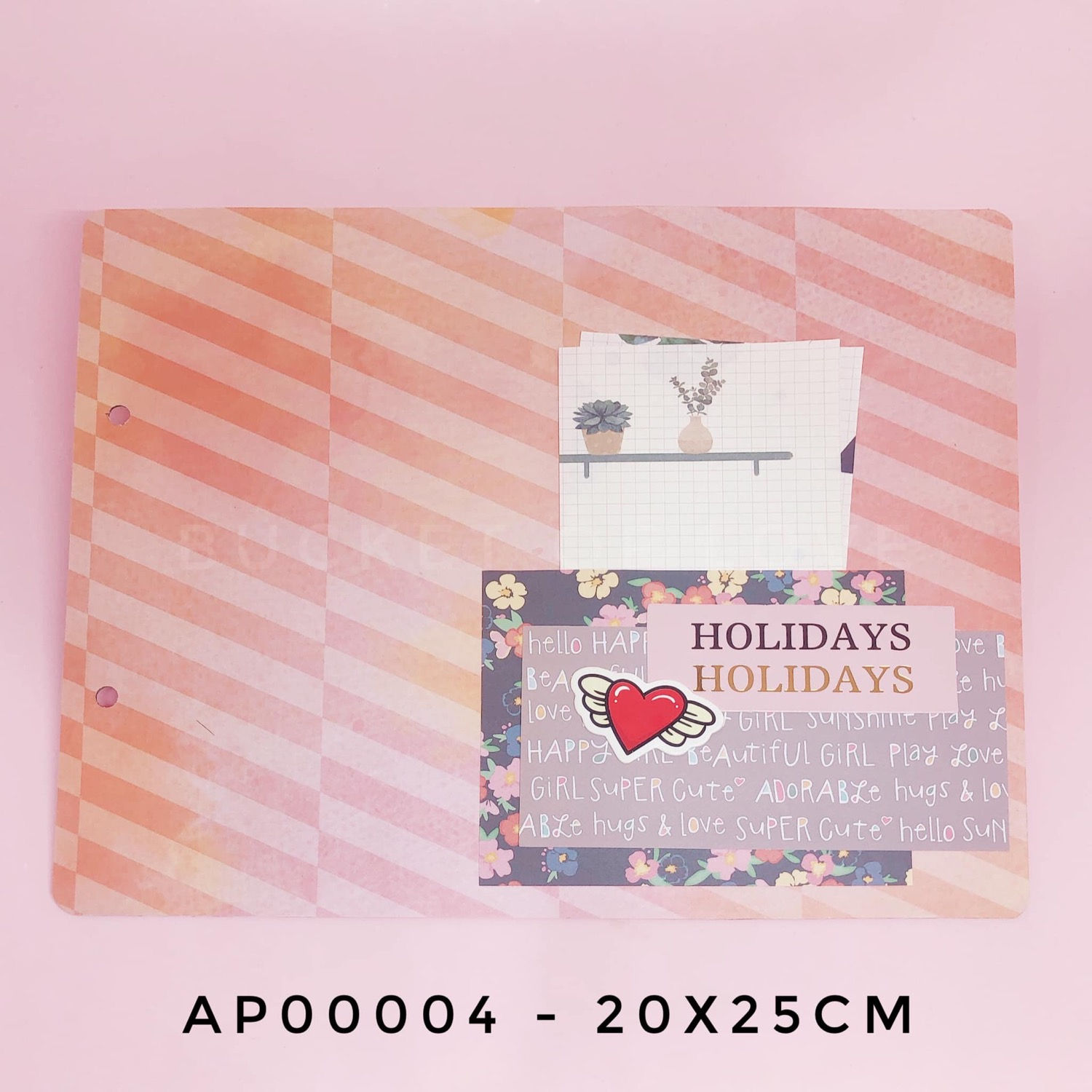 Trang lẻ scrapbook - mã AP00004