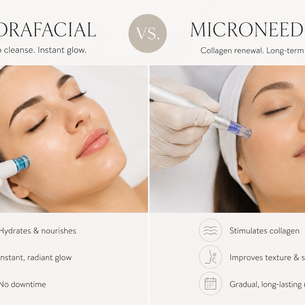 Hydrafacial vs. Microneedling: Which Treatment Is Right for Your Skin Goals?