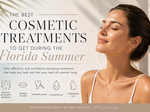 The Best Cosmetic Treatments to Get During the Florida Summer