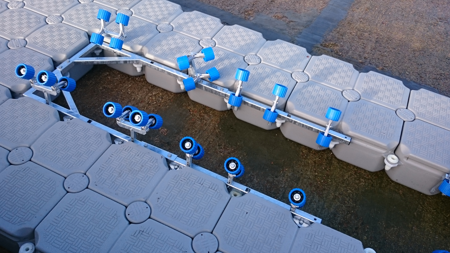 Бетонный понтон технология изготовления