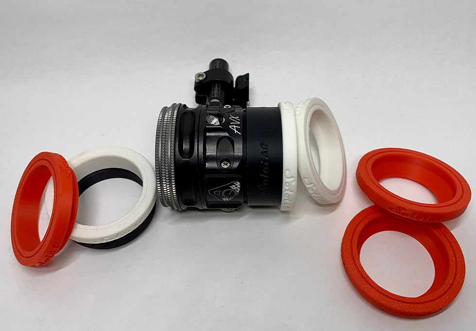 Thumbnail: Centering Rings for AVX41 Scope by Axcel