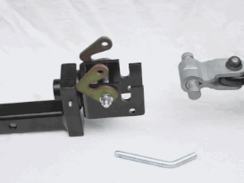 Lock 'N Roll articulating hitch system