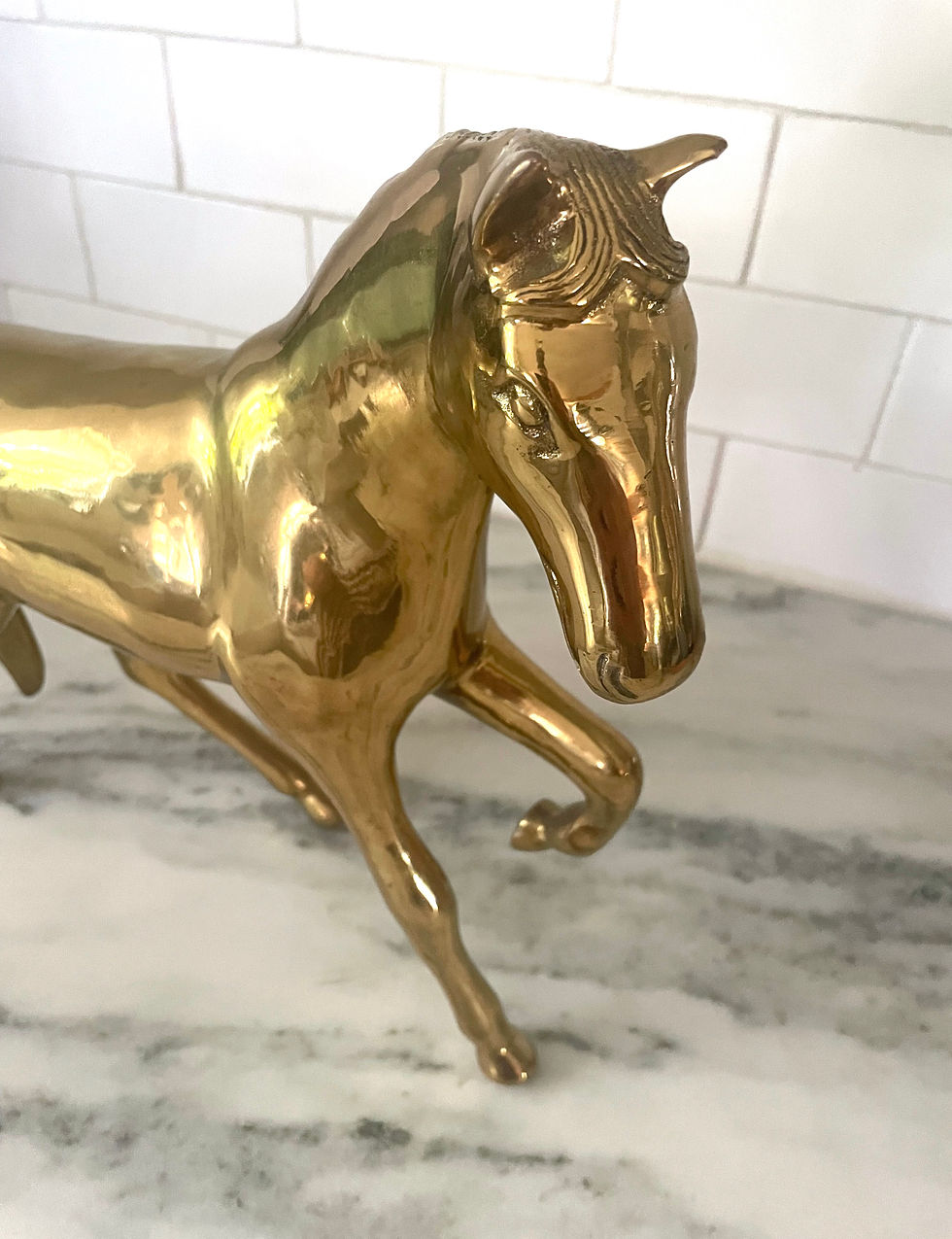 Thumbnail: Brass Horse Statue