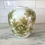 Thumbnail: Ceramic Vase with Light Green and Metallic Gold Flowers