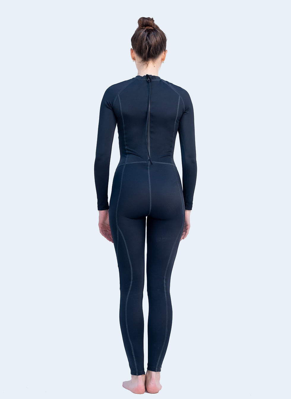 תמונה ממוזערת: חליפת לייקרה גלישה שחורה