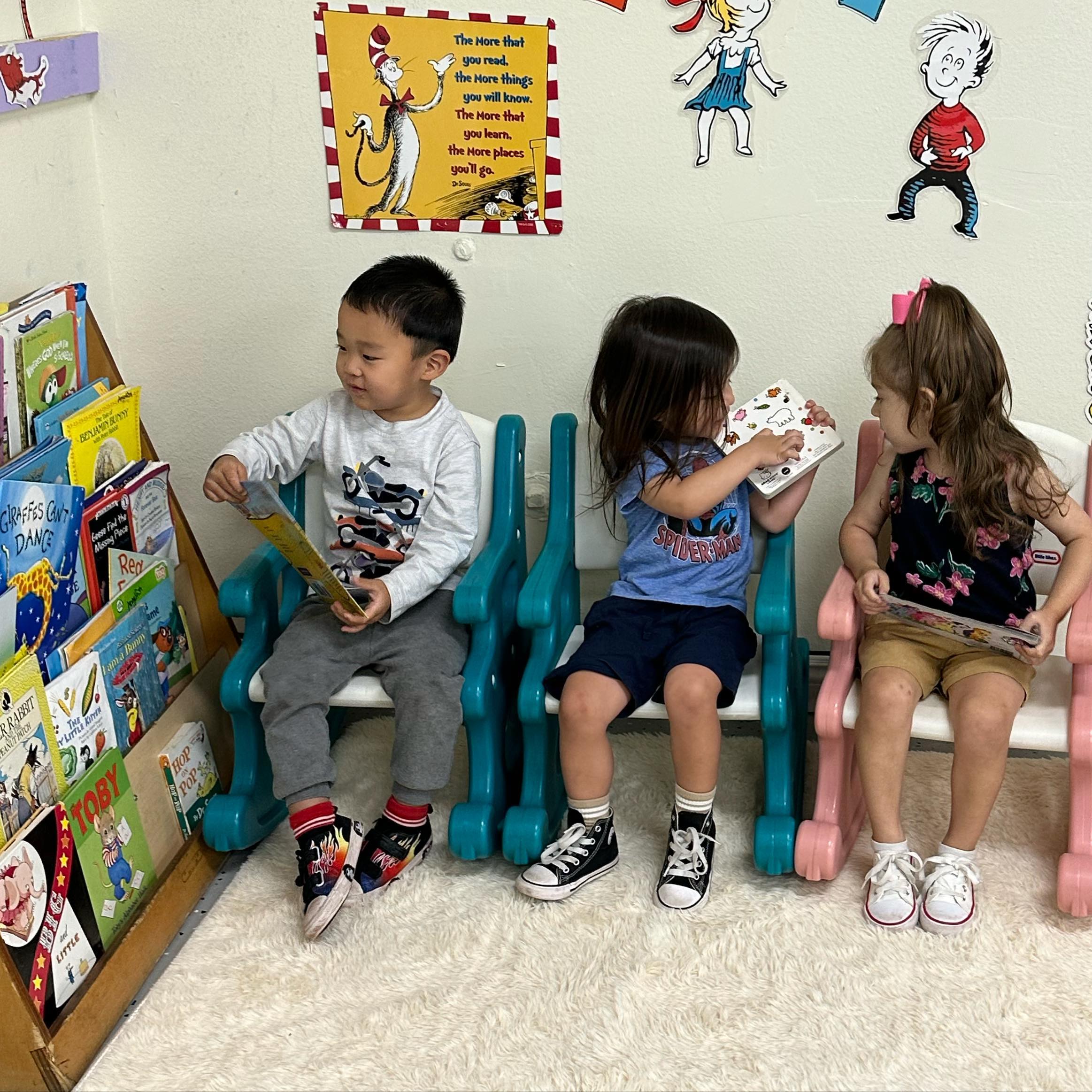 South Hills Academy preschool students