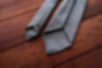 Grey Check Tie