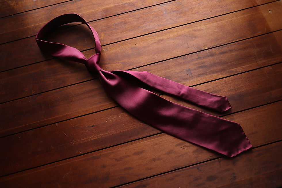 Thumbnail: Maroon Silk Tie