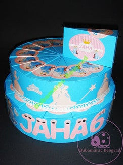 pepeljuga dekoracija parcica