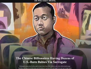 Reportaje de The Wall Street Journal destaca 15 años de FIV internacional con el Dr. Nathan Zhang