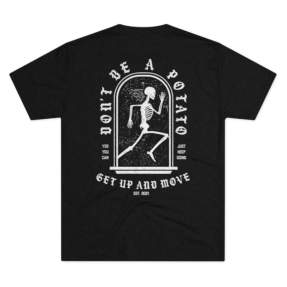 Thumbnail: Don't Be A Potato – Tri-Blend Crew Tee