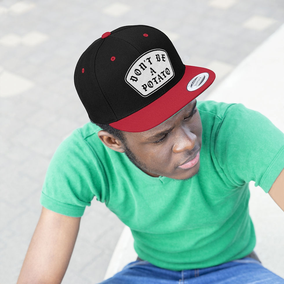 Thumbnail: Unisex Flat Bill Hat
