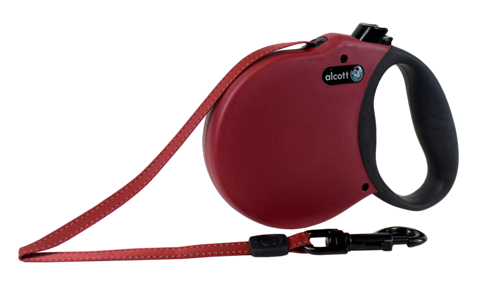 Alcott Adventure Retractable Lead Red