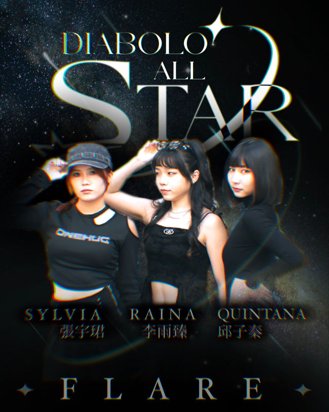 Chang Yu Chun (Sylvia) 張宇珺, Li Yu Zhen (Raina) 李雨臻 & Qiu Zi Qin (Quintana) 邱子秦