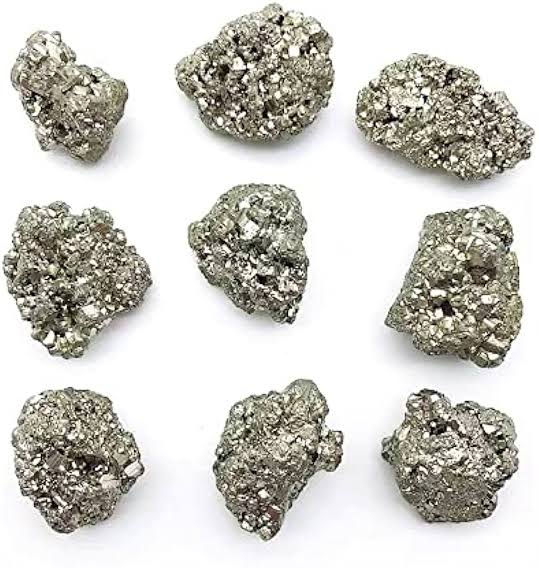 Thumbnail: Pyrite rough stone - crystal for money and abundance 