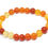 Thumbnail: Carnelian 8 mm bracelet 