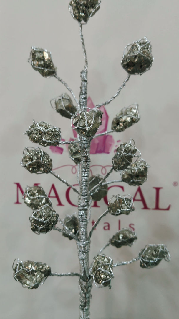 Thumbnail: Natural Pyrite Money Tree – 9 Inch