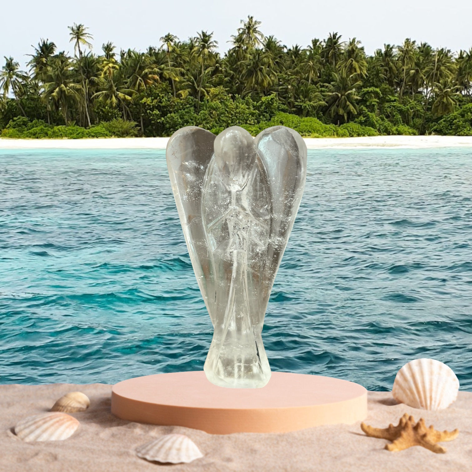 Clear Quartz Angel 3 inch