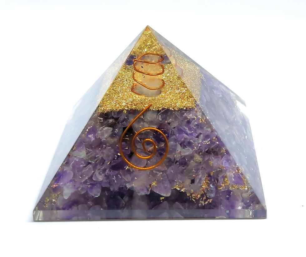 Thumbnail: Amethyst Orogone Pyramid 